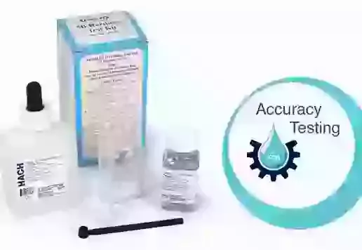 Accuracy hard water test kit for water softeners